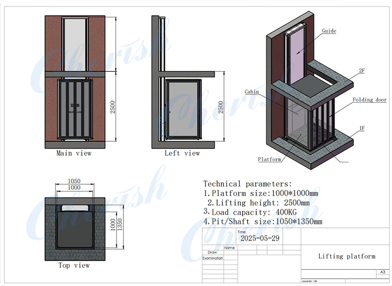 hydraulic home elevator 3